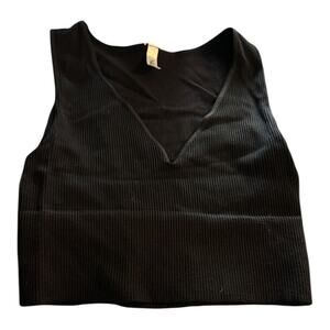 Nikibiki Ribbed Cropped Tank Size S